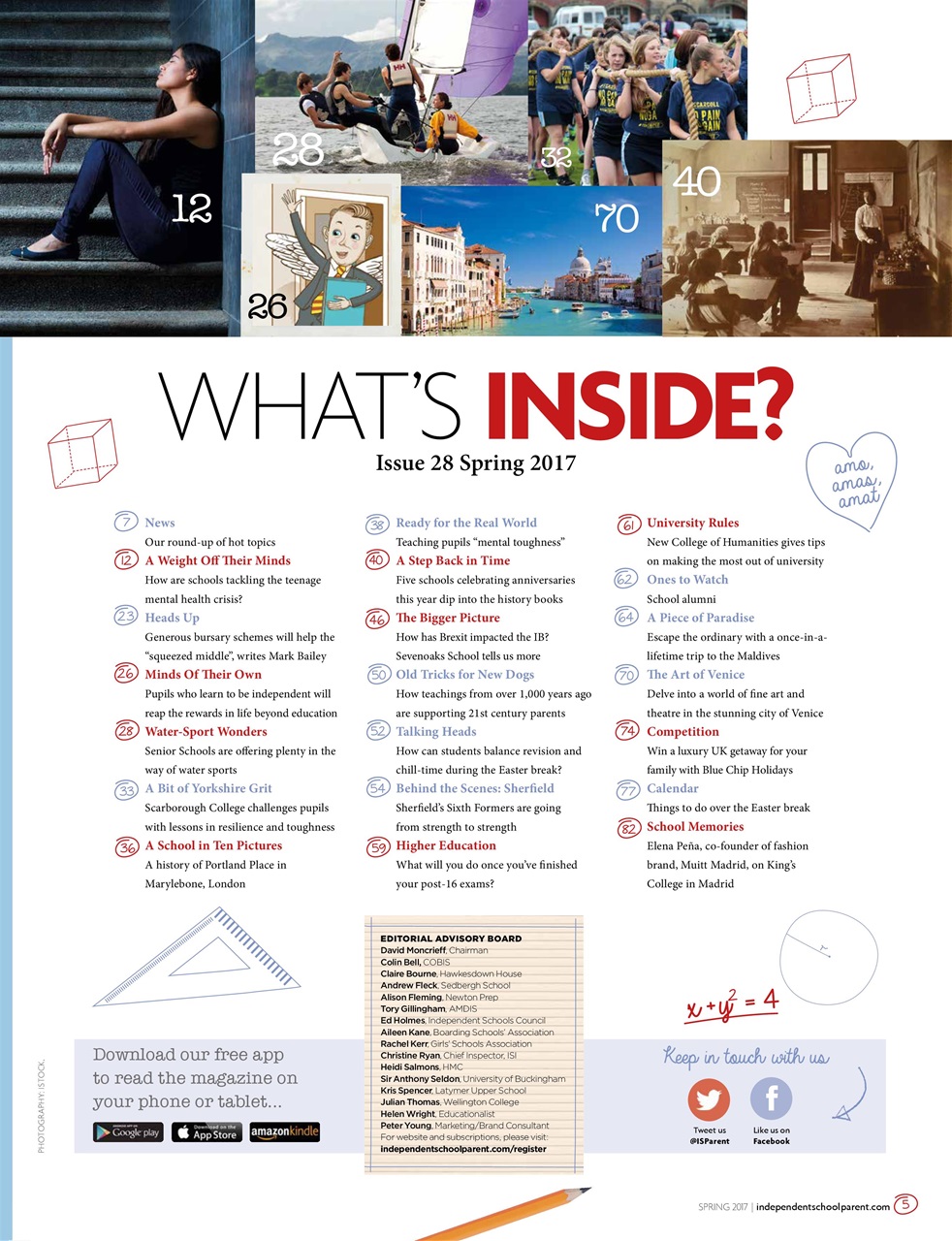 Independent School Parent Preview Pages