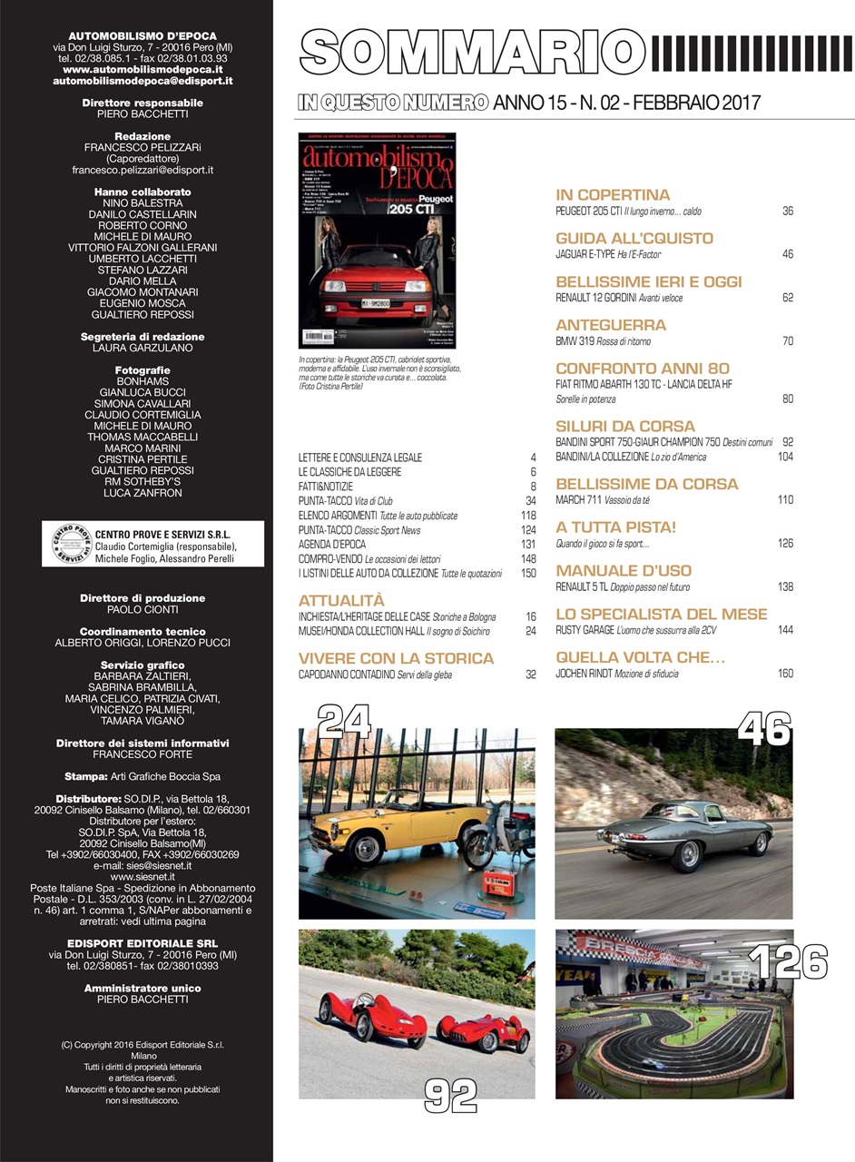 Automobilismo d'Epoca Preview Pages