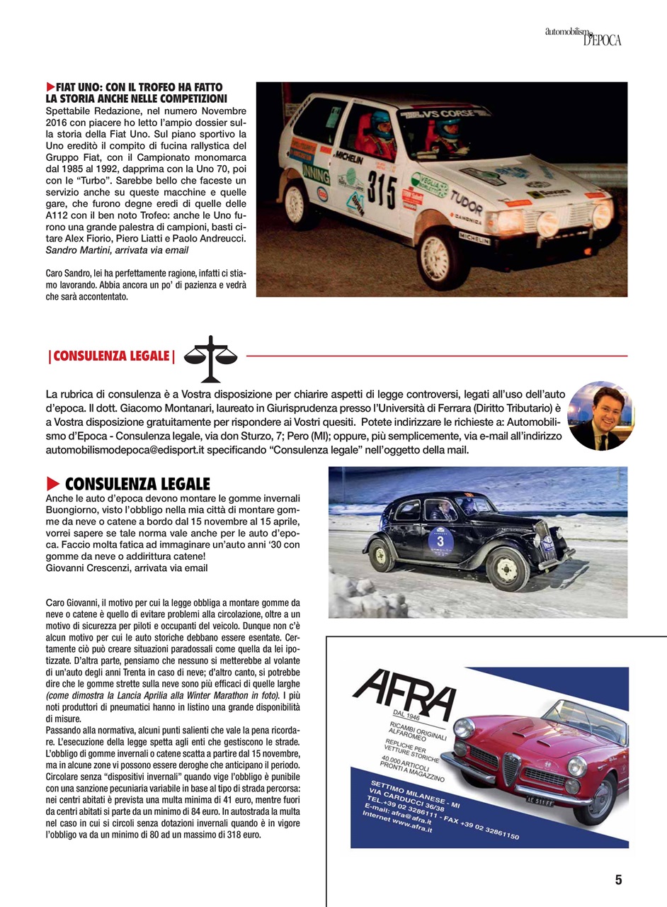 Automobilismo d'Epoca Preview Pages