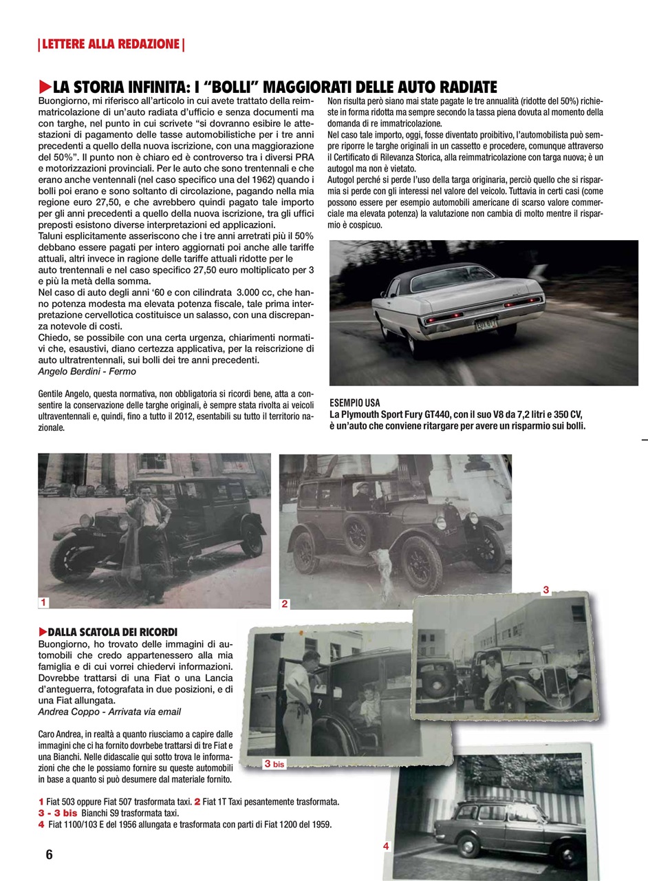 Automobilismo d'Epoca Preview Pages