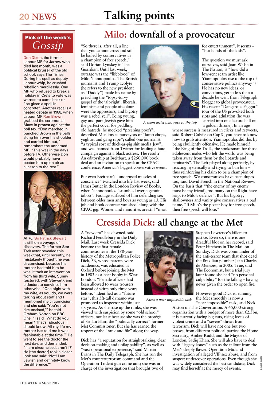 The Week Preview Pages