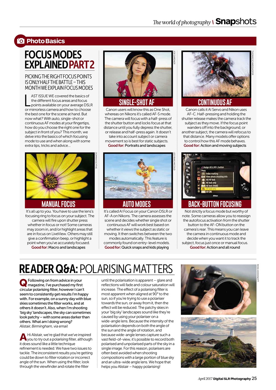Digital SLR Photography Preview Pages