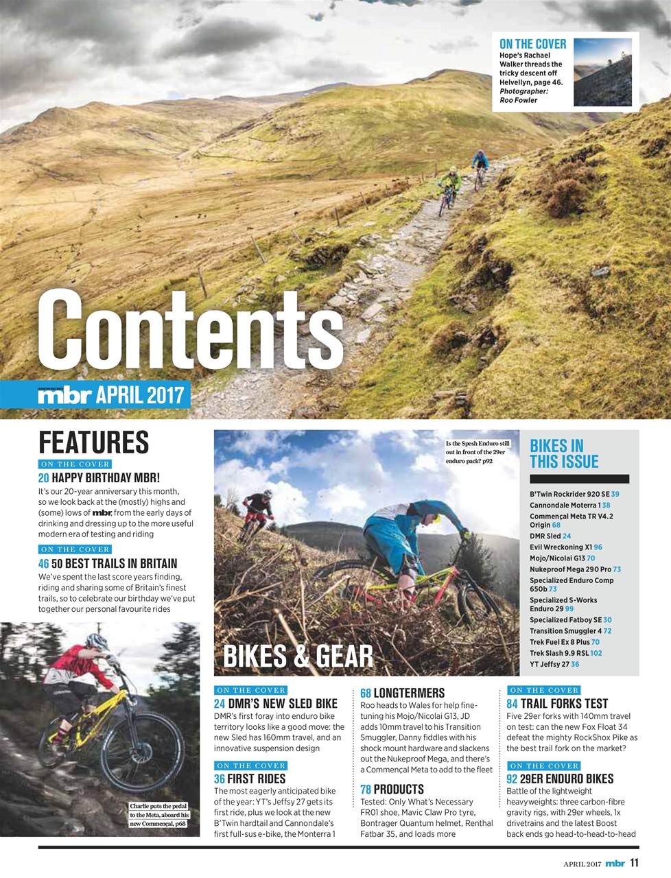 Mountain Bike Rider Preview Pages