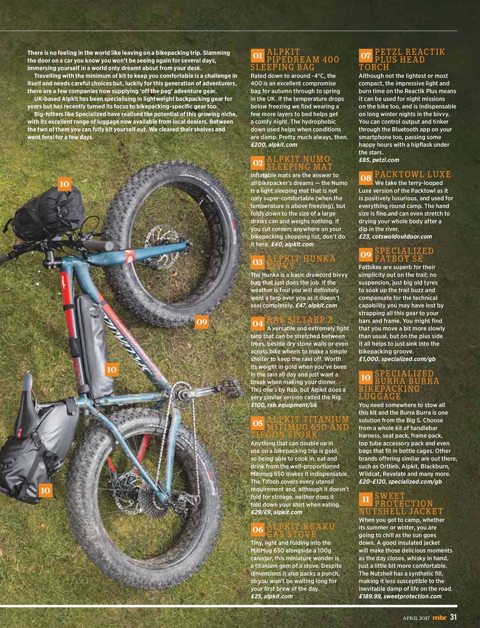 Mountain Bike Rider Preview Pages