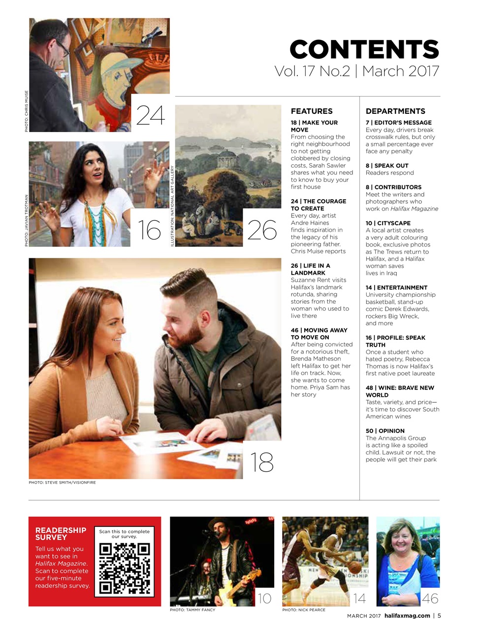Halifax Magazine Preview Pages