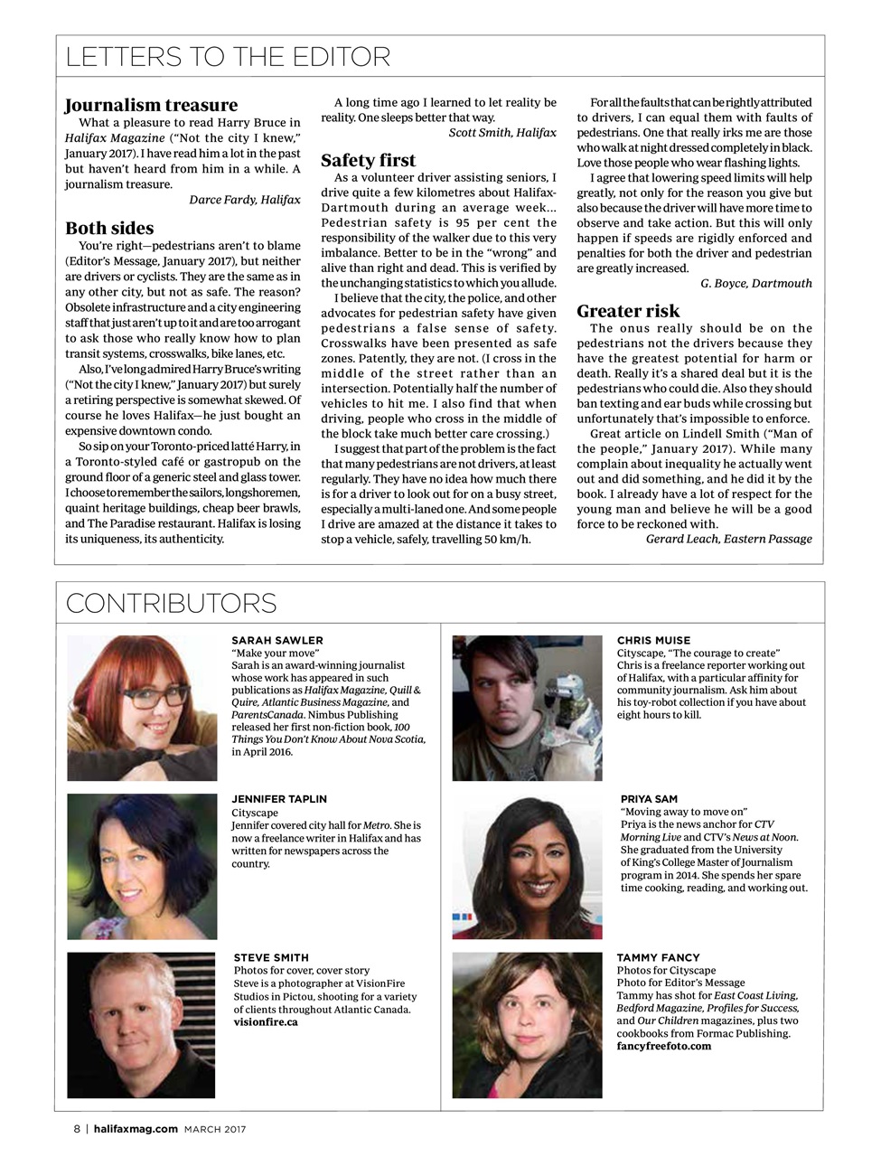 Halifax Magazine Preview Pages