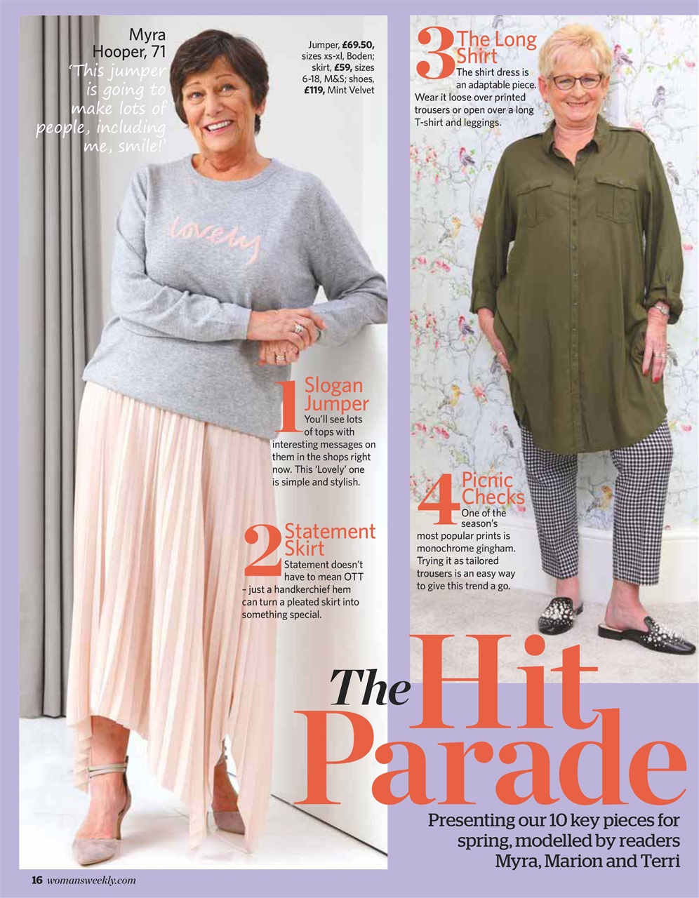 Woman's Weekly Preview Pages