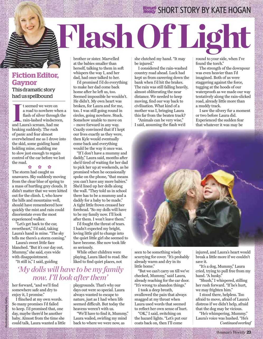 Woman's Weekly Preview Pages