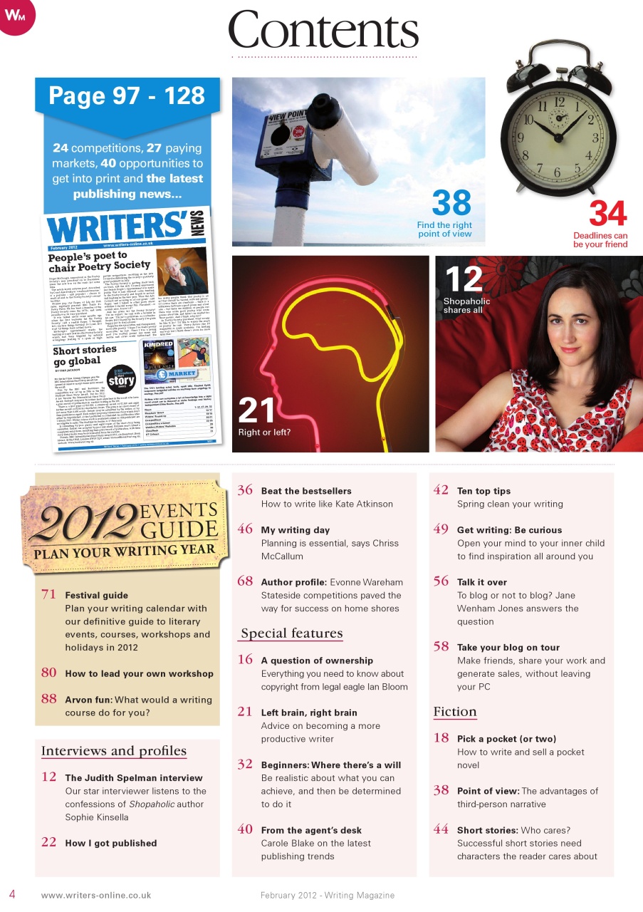 Writing Magazine Preview Pages