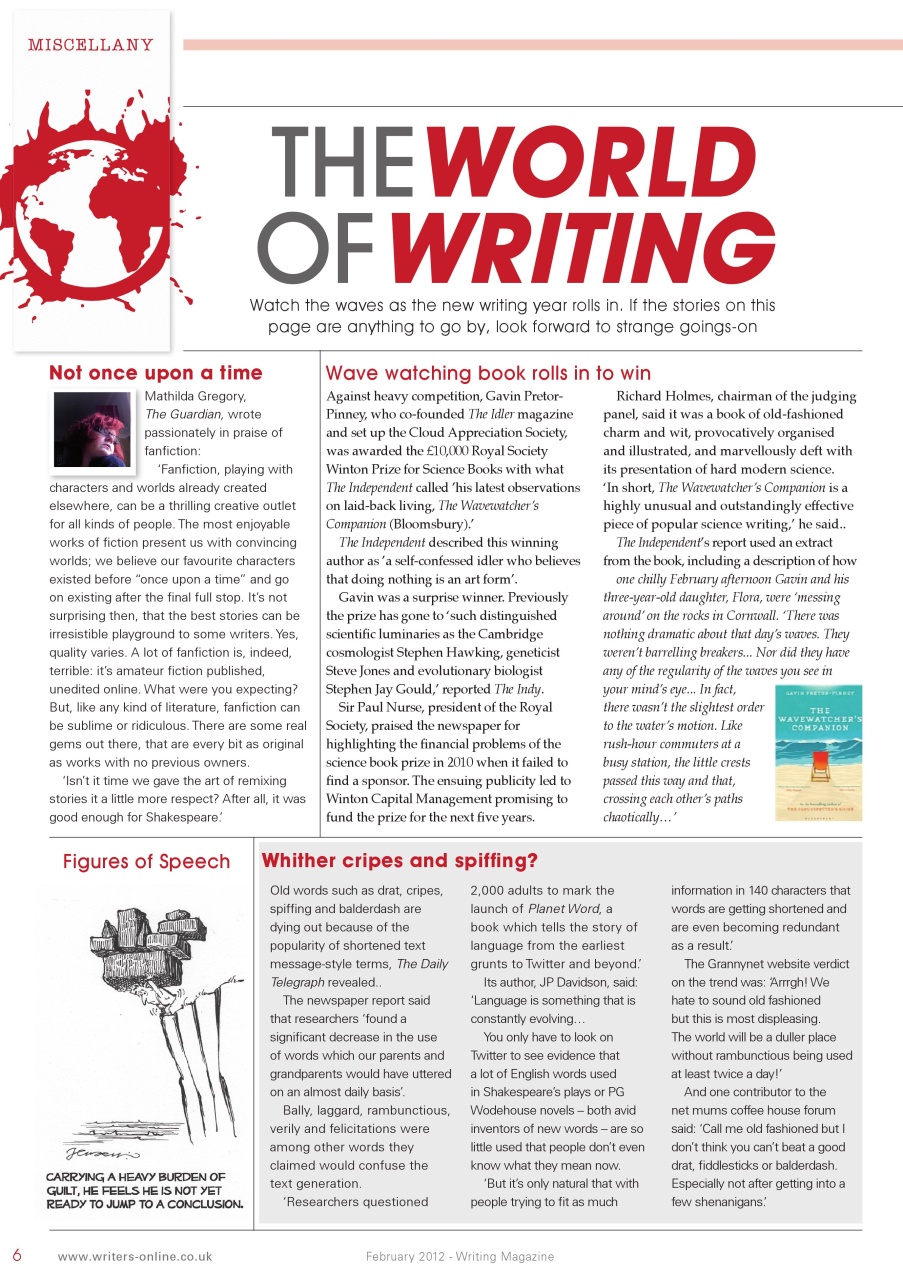Writing Magazine Preview Pages
