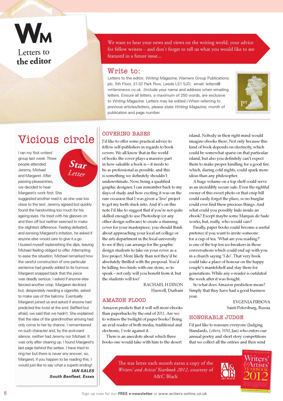 Writing Magazine Preview Pages