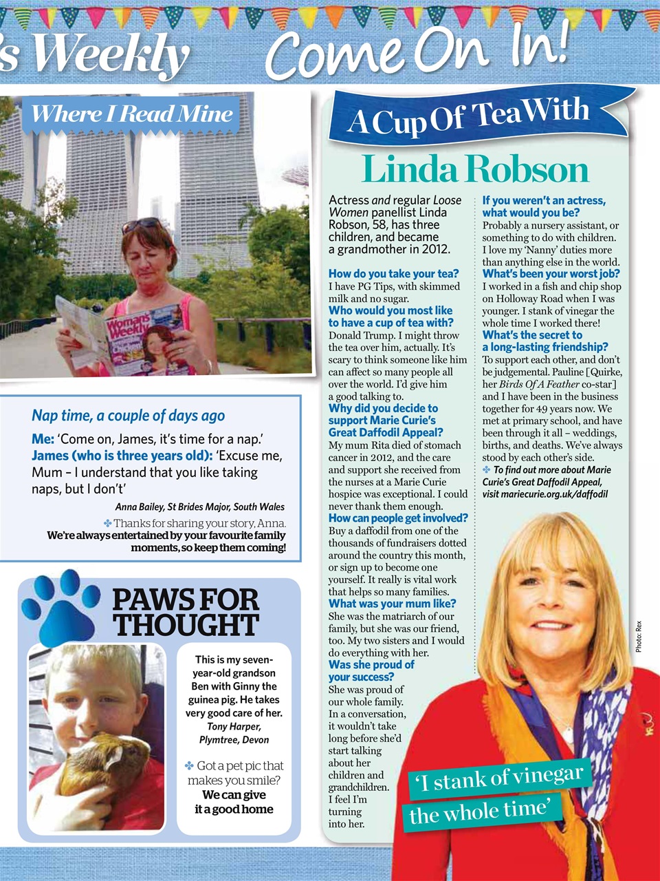 Woman's Weekly Preview Pages