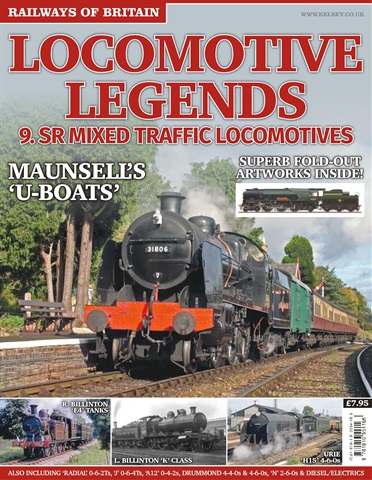 Railways of Britain issue Locomotive Legends 9: SR Mixed Traffic Locomotives 