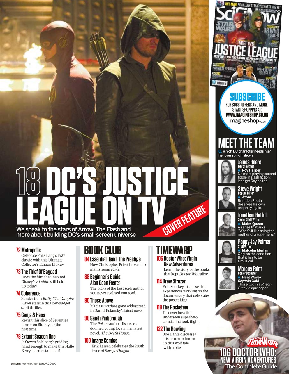 SciFiNow Preview Pages