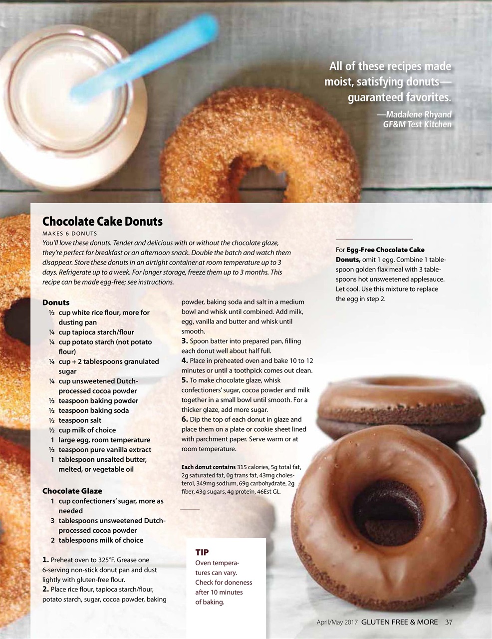 Gluten Free & More Preview Pages