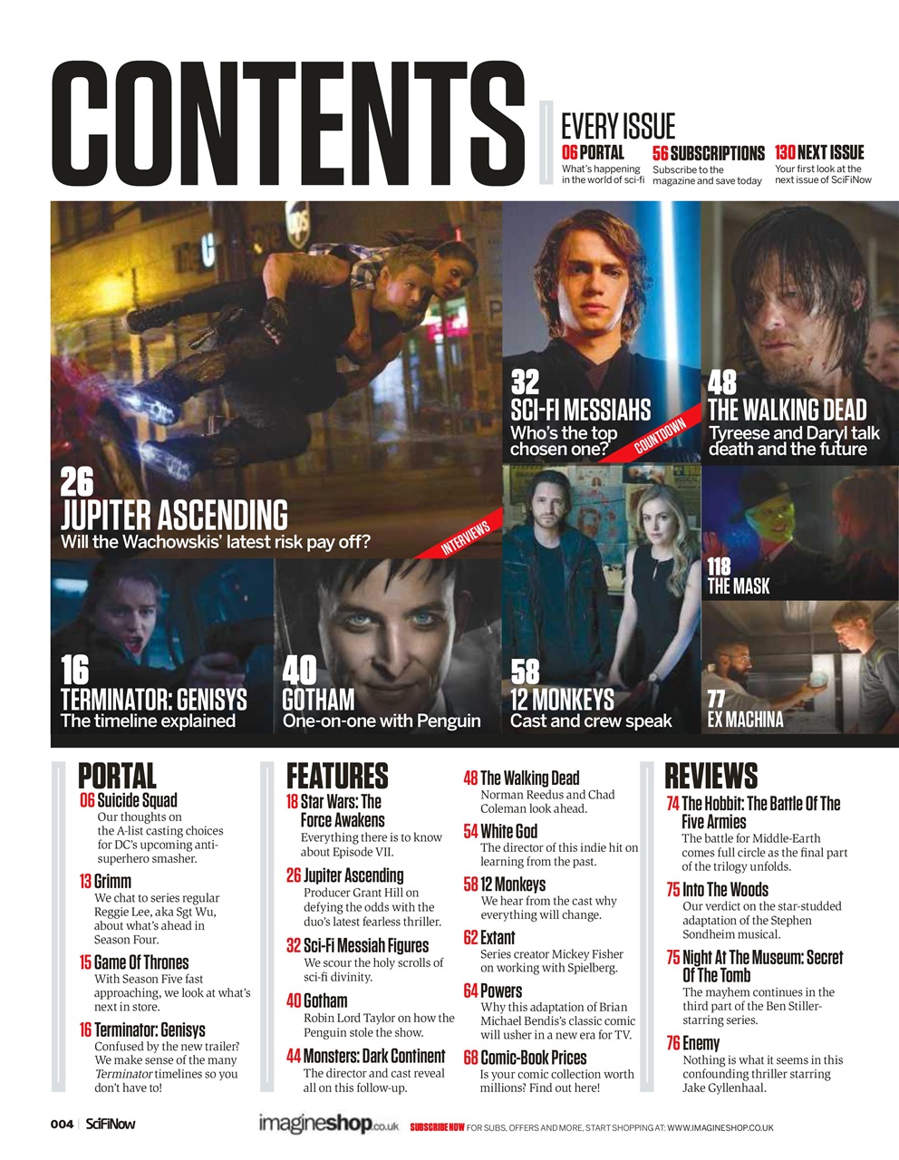 SciFiNow Preview Pages
