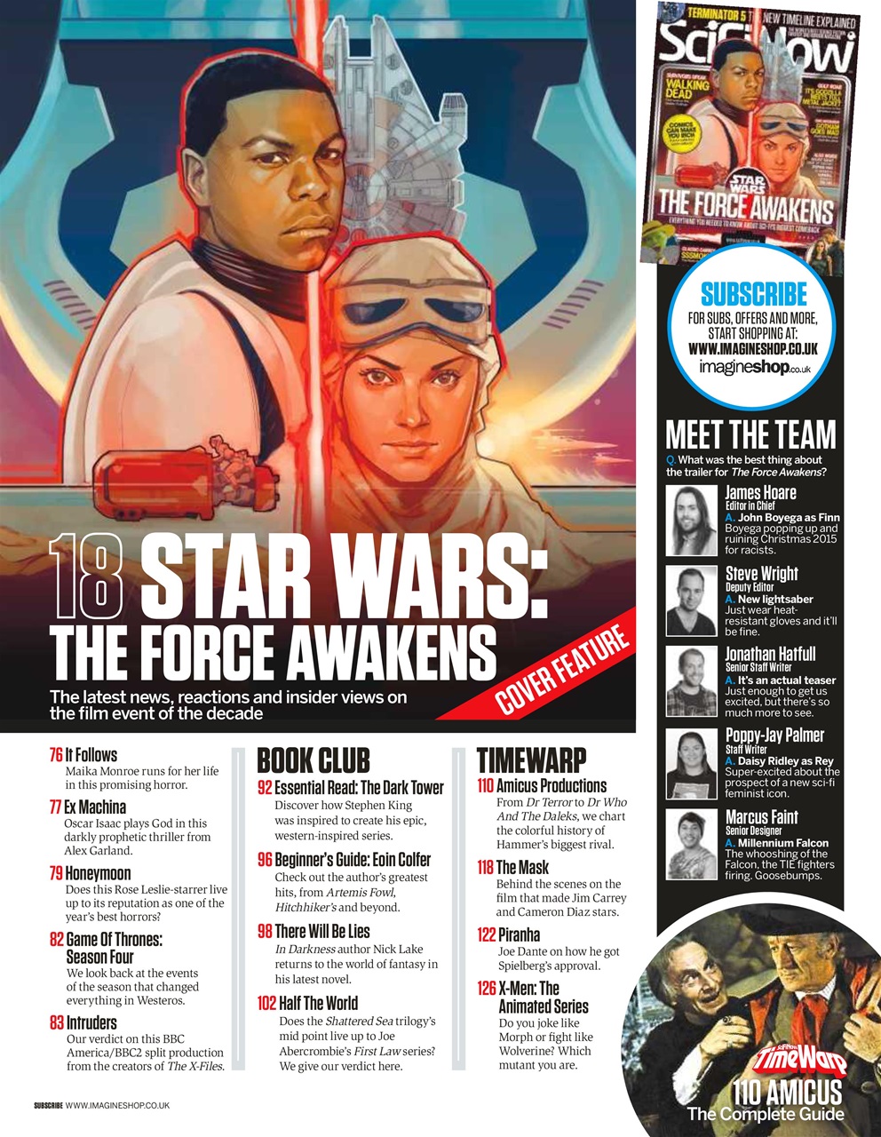 SciFiNow Preview Pages