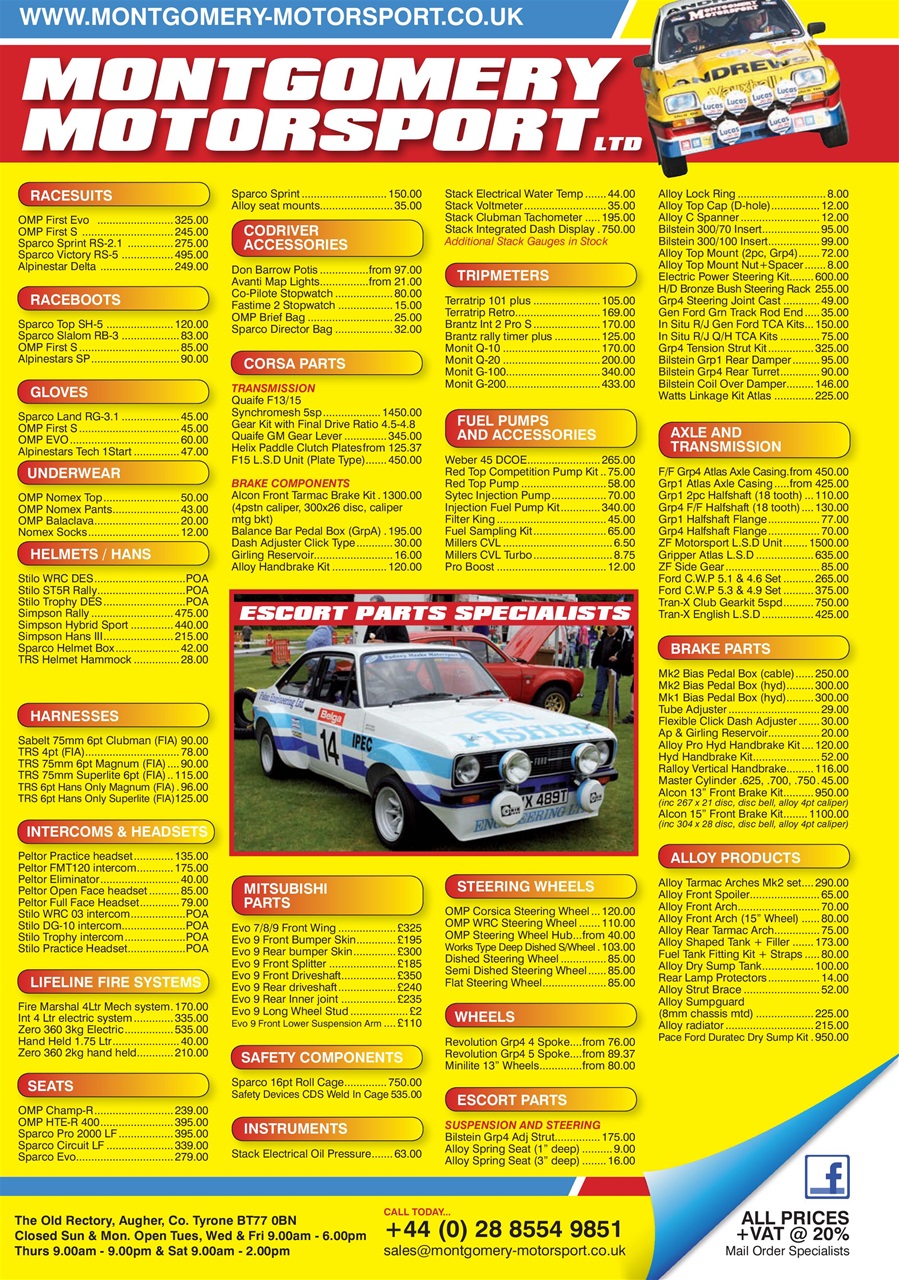 Pacenotes Rally magazine Preview Pages