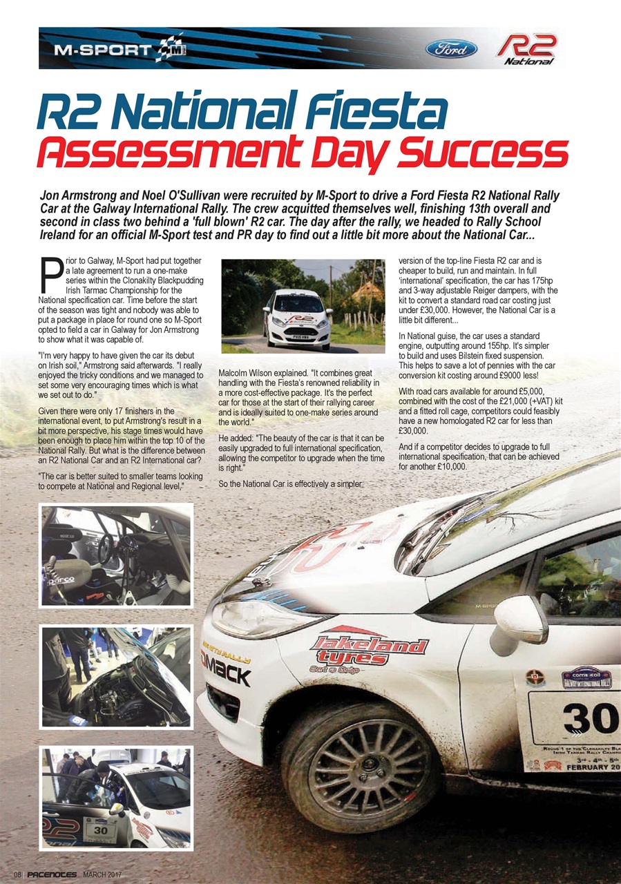 Pacenotes Rally magazine Preview Pages