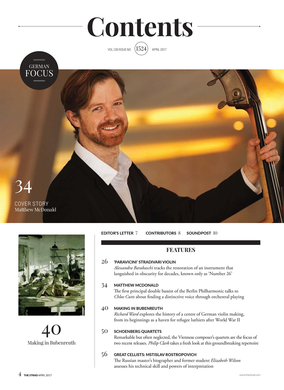 The Strad Preview Pages