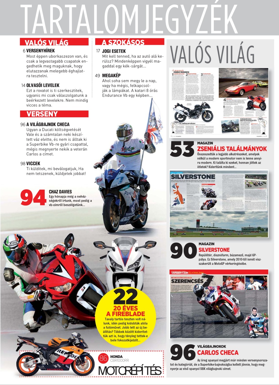 SuperBike Hungary Preview Pages