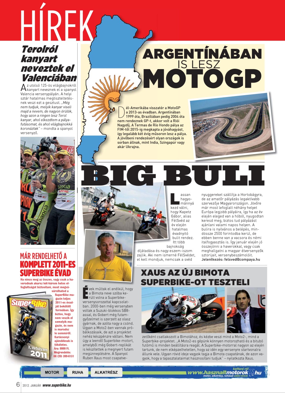 SuperBike Hungary Preview Pages