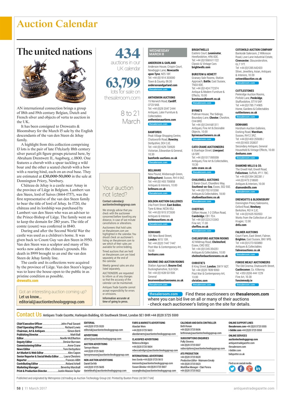 Antiques Trade Gazette Preview Pages