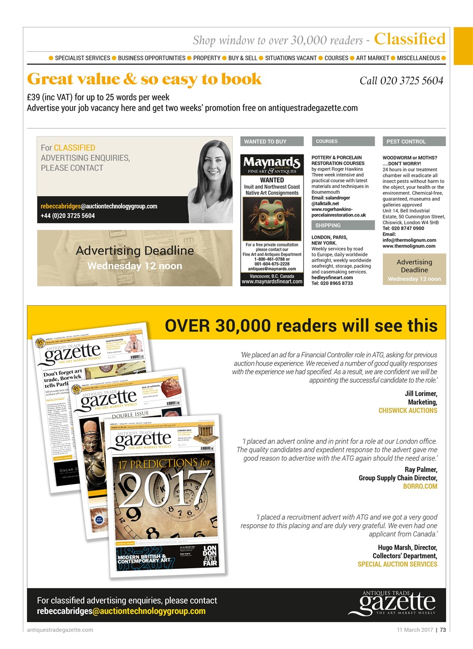 Antiques Trade Gazette Preview Pages