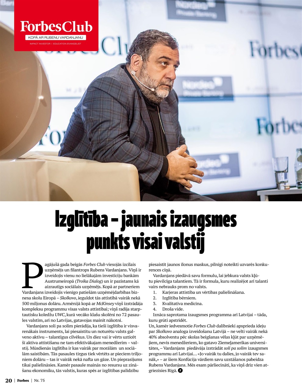 Forbes Latvia Preview Pages