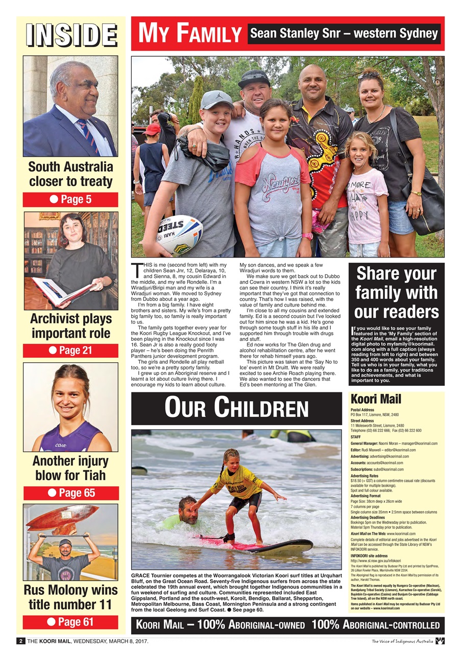 Koori Mail Preview Pages