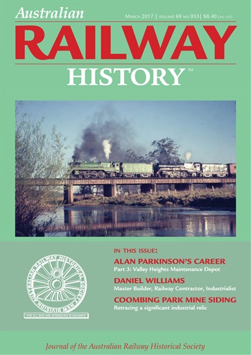 Australian Railway History issue 