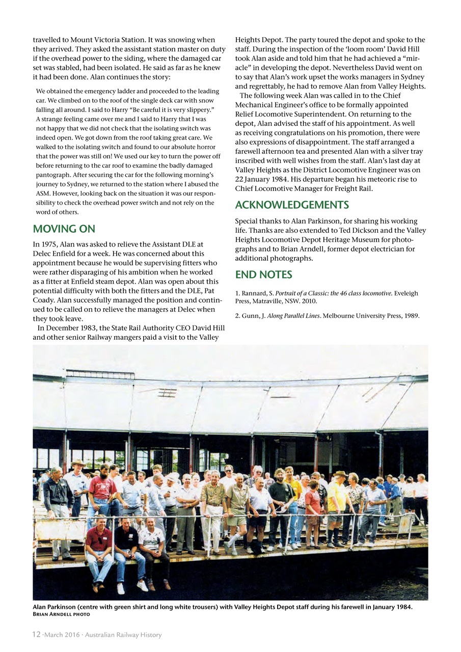 Australian Railway History Preview Pages