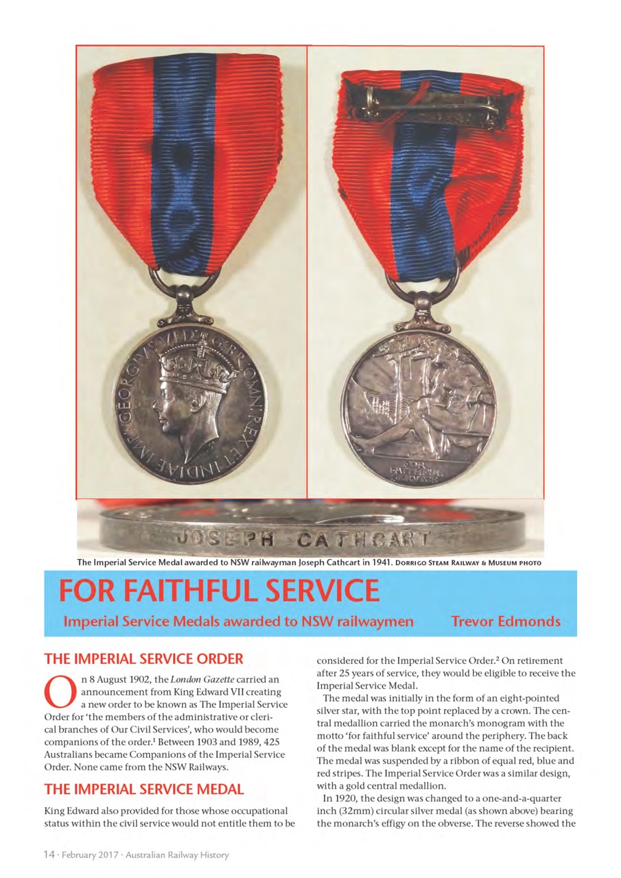 Australian Railway History Preview Pages