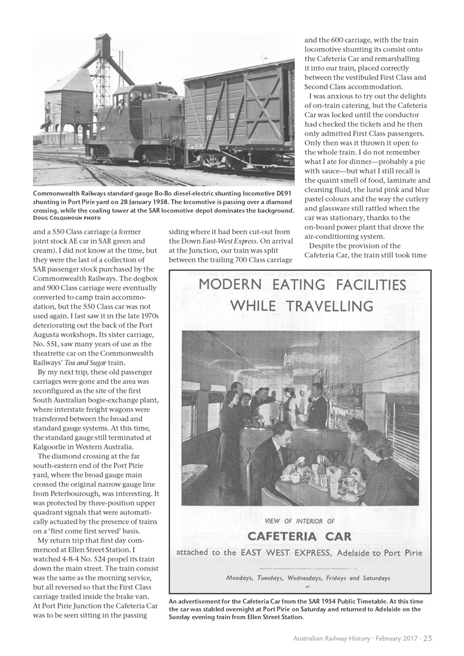 Australian Railway History Preview Pages