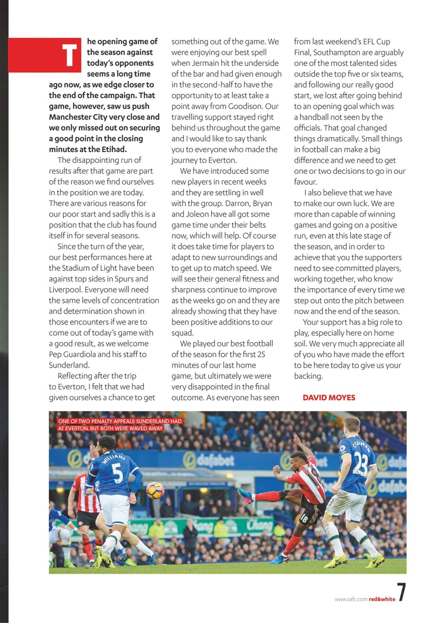 Sunderland FC Preview Pages