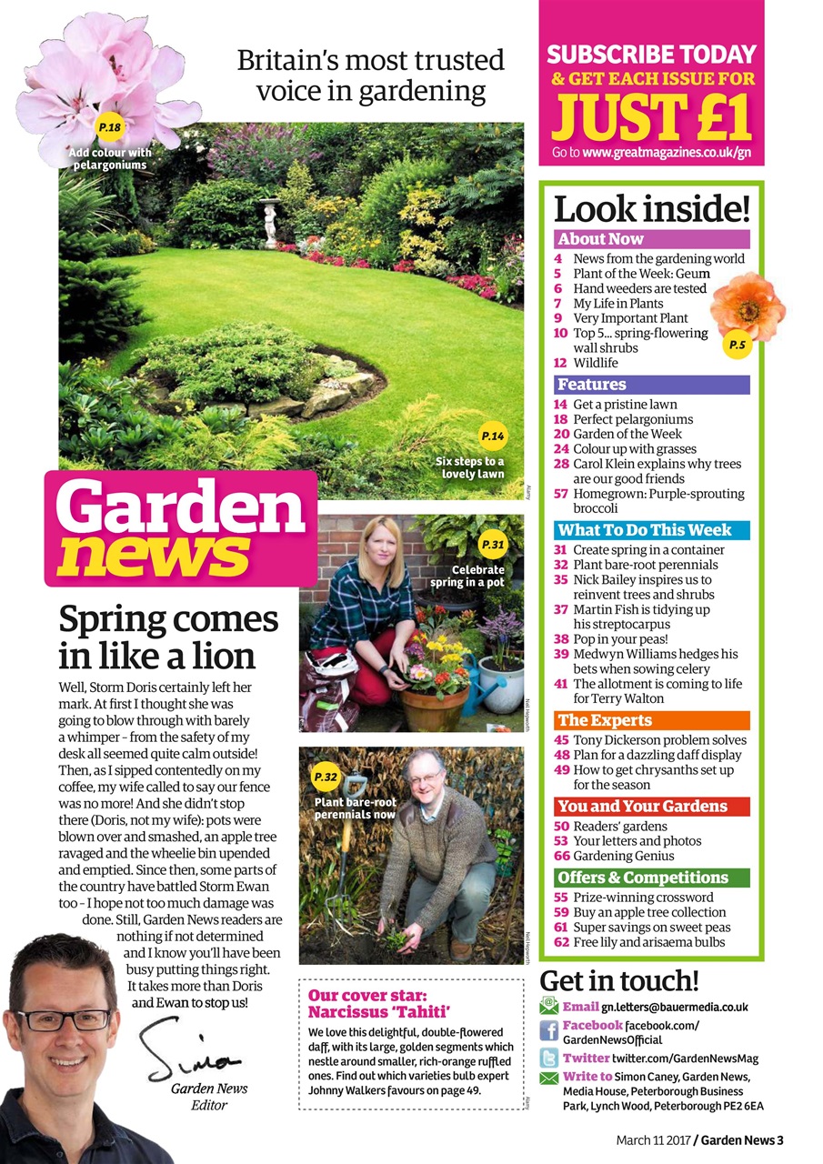 Garden News Preview Pages