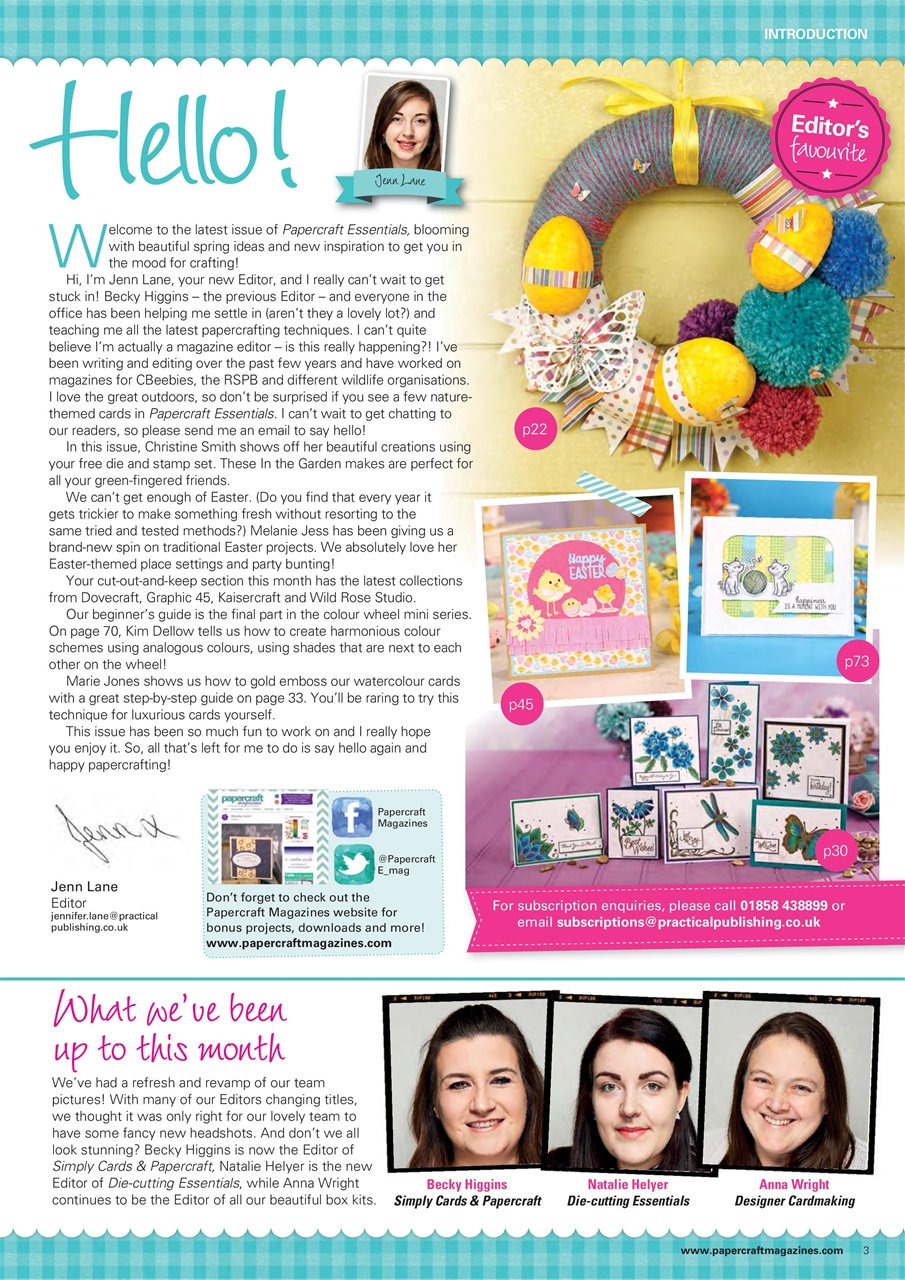 Papercraft Essentials Preview Pages