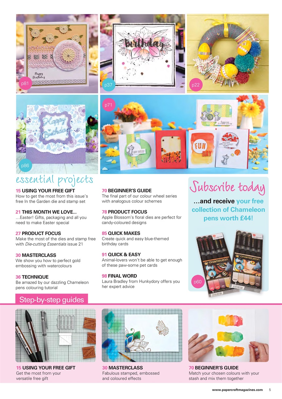 Papercraft Essentials Preview Pages