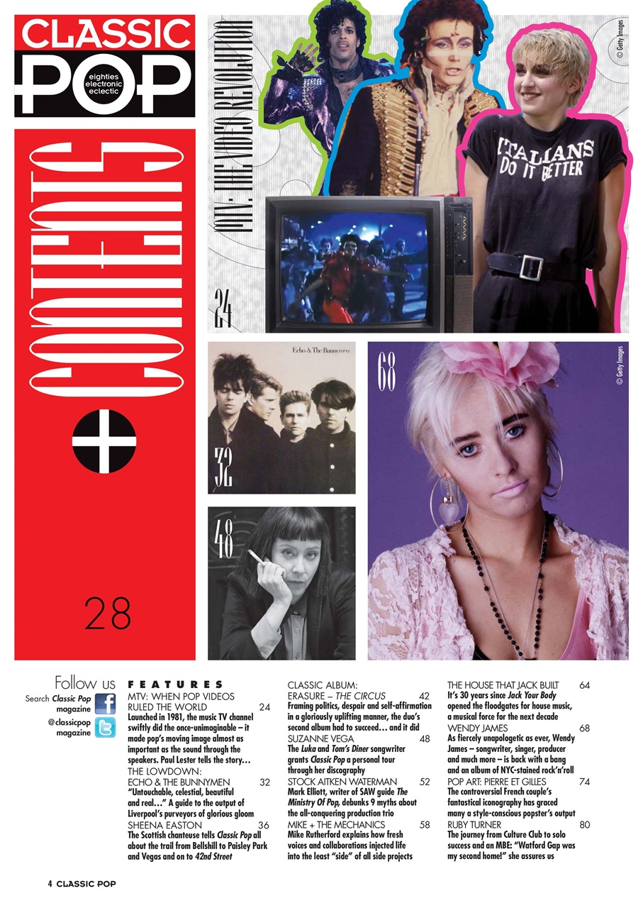 Classic Pop Preview Pages
