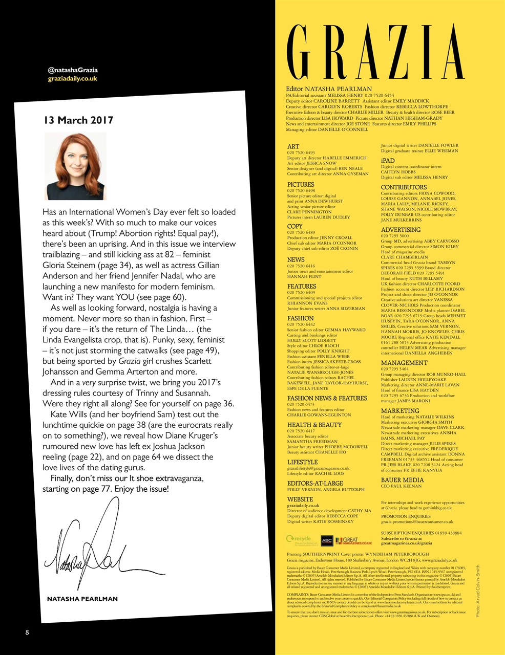 Grazia Preview Pages