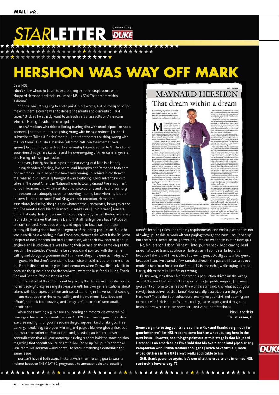 Motorcycle Sport & Leisure Preview Pages