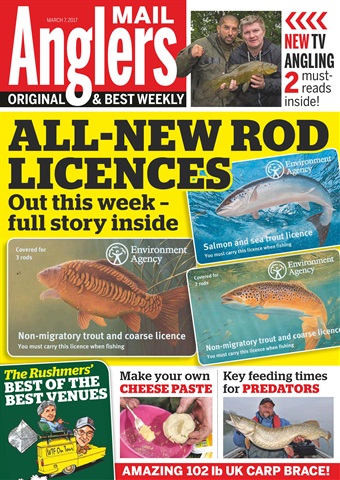 Anglers Mail issue 7th March 2017