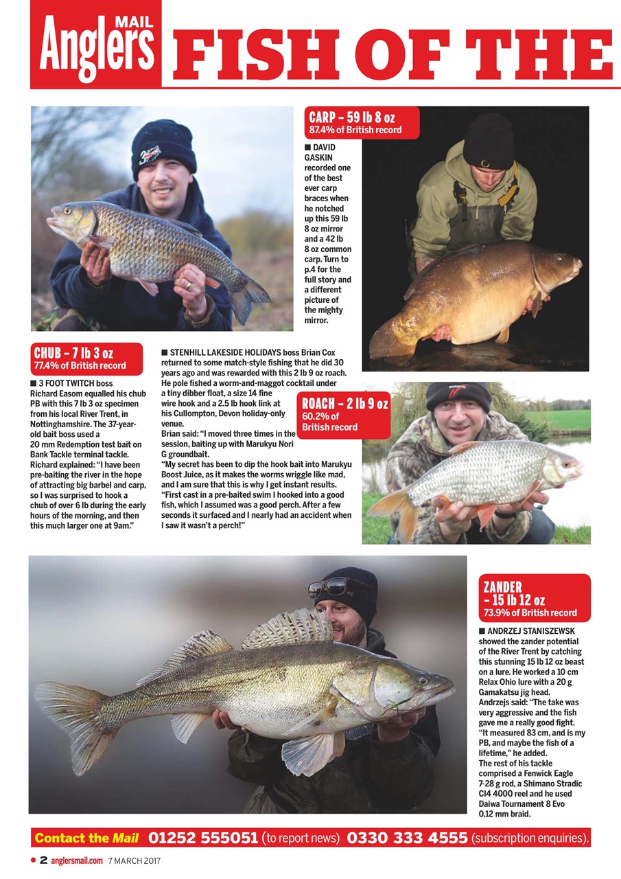 Anglers Mail Preview Pages