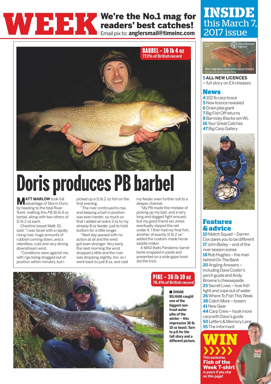 Anglers Mail Preview Pages