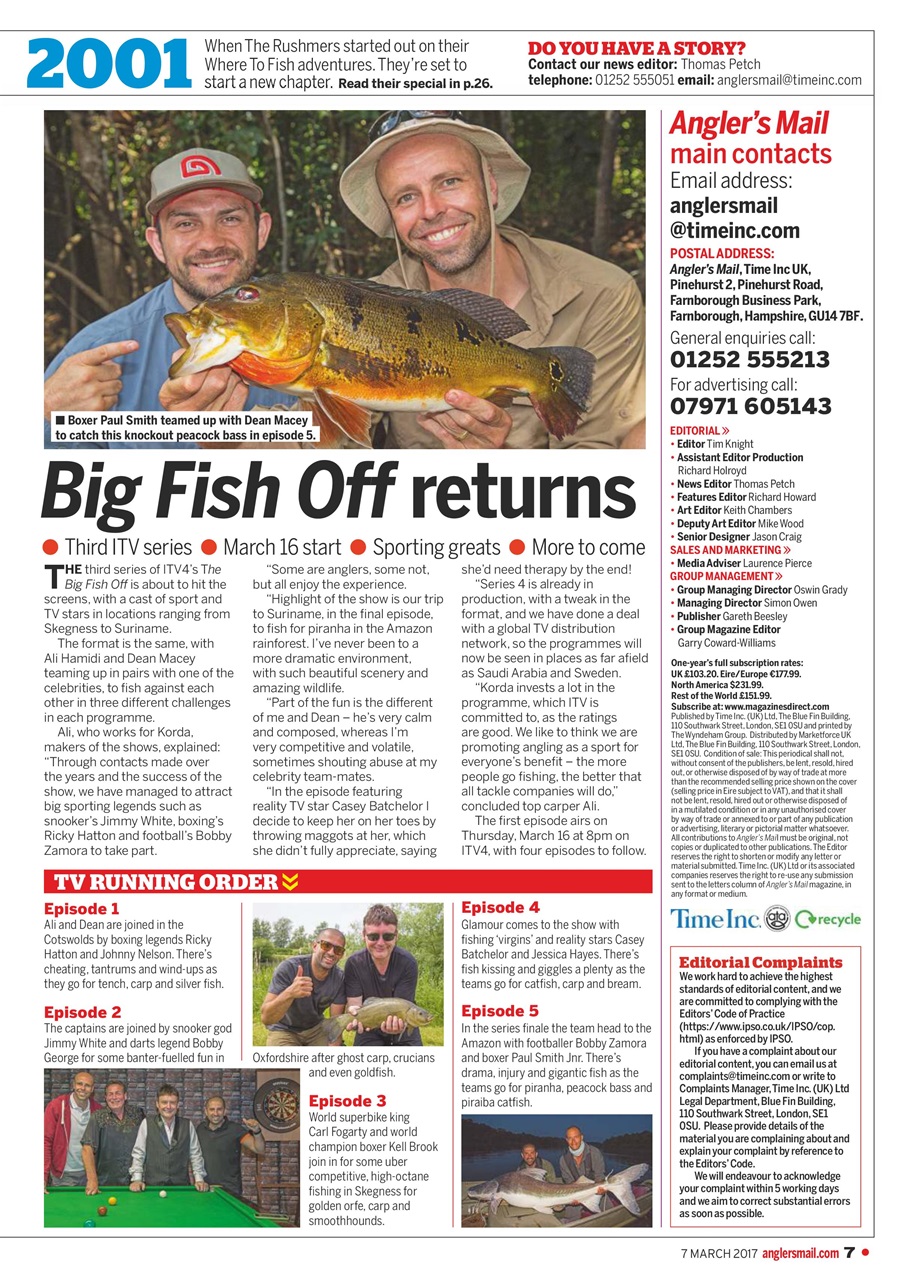 Anglers Mail Preview Pages