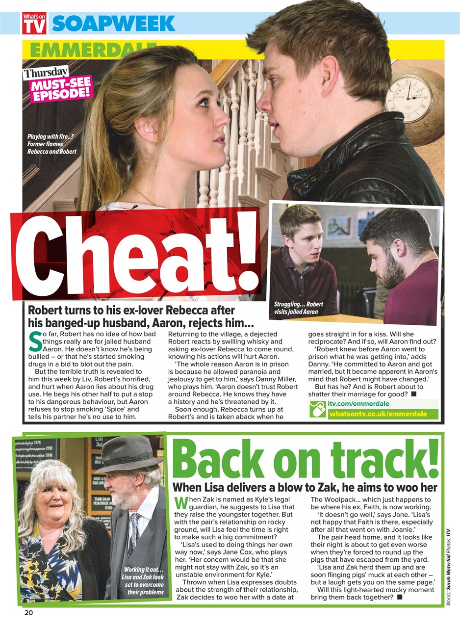 What's on TV Preview Pages