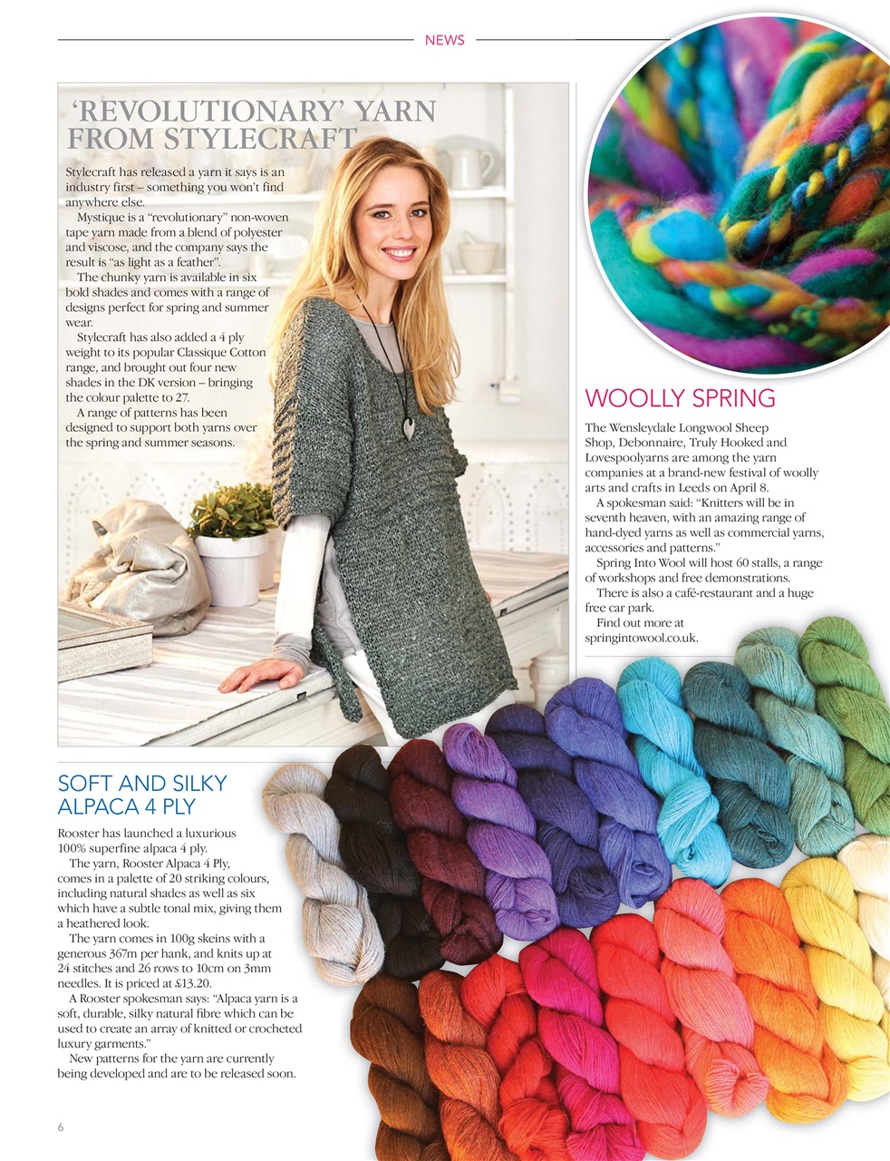 Knitting Preview Pages