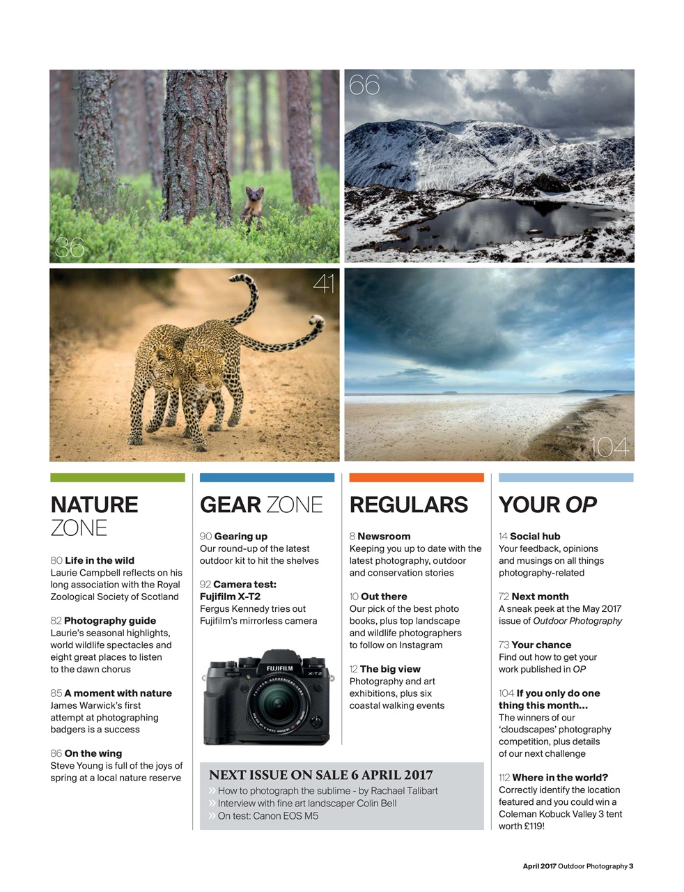 Outdoor Photography Preview Pages