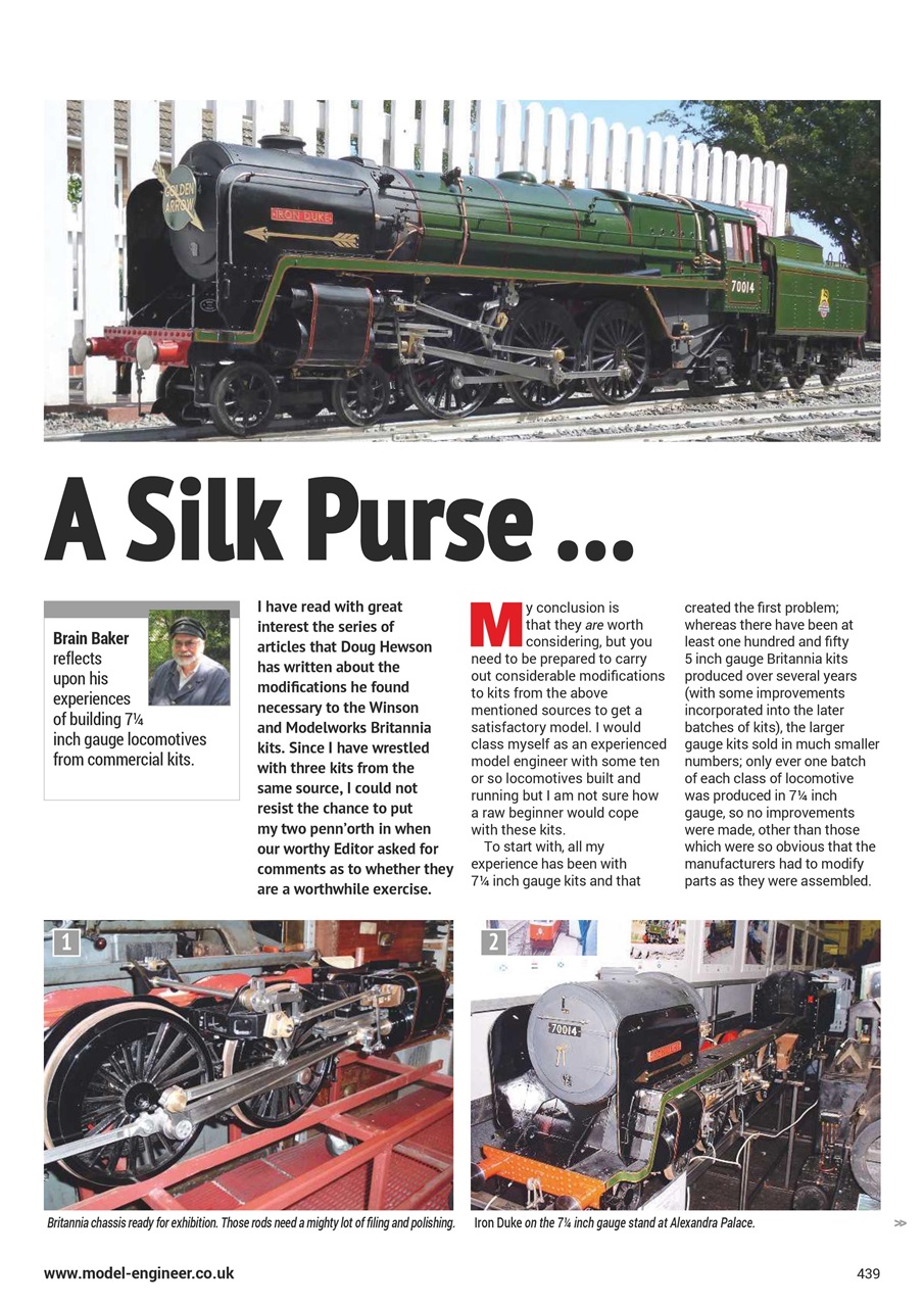 Model Engineer Preview Pages