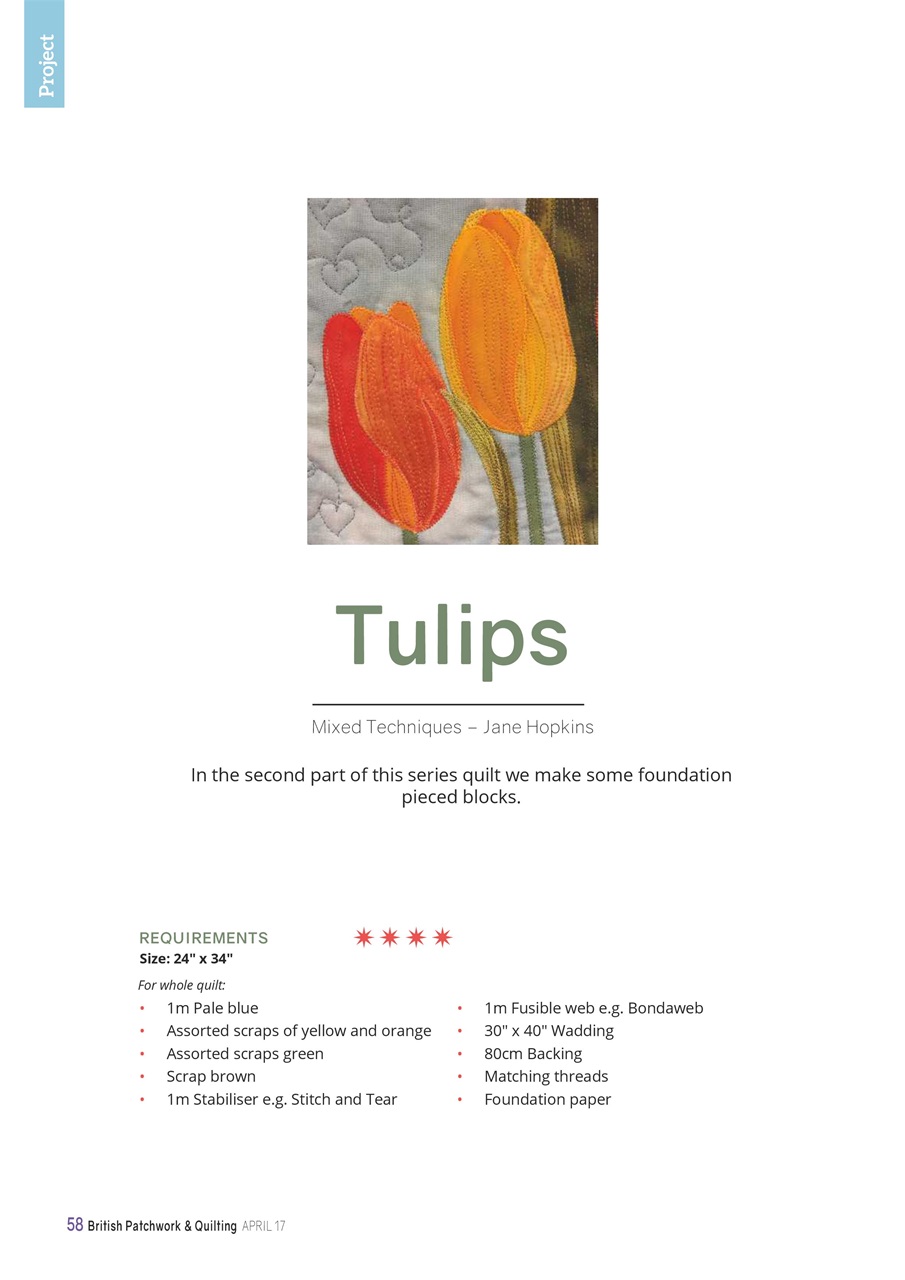 Patchwork and Quilting Preview Pages